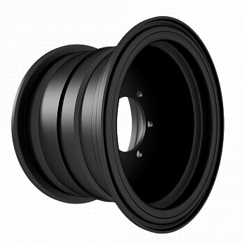 Диск грузовой Hartung (ЧКПЗ) 13.0-18 18x13 6x205 ET0 DIA161 ЧЕРНЫЙ