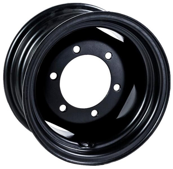 Диск грузовой Hartung (ЧКПЗ) 8Wх16 16x8 6x205 ET4 DIA161 ЧЕРНЫЙ