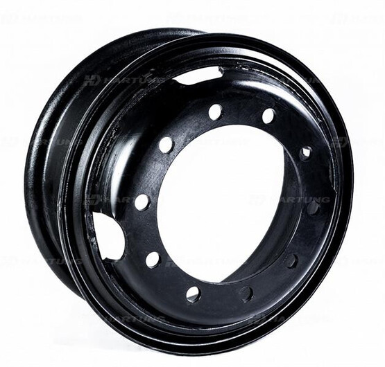 Диск грузовой Hartung (ЧКПЗ) 11.25-20 20x11.25 10x335 ET154 DIA281 ЧЕРНЫЙ