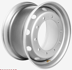 Диск грузовой Kronprinz RZB36608OE 22.5x11.75 10x335 ET135 DIA281 СЕРЕБРИСТЫЙ