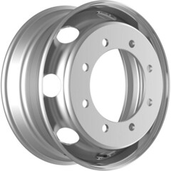 Диск грузовой Kronprinz RZB36562OE 19.5x6.75 8x275 ET134 DIA221 СЕРЕБРИСТЫЙ