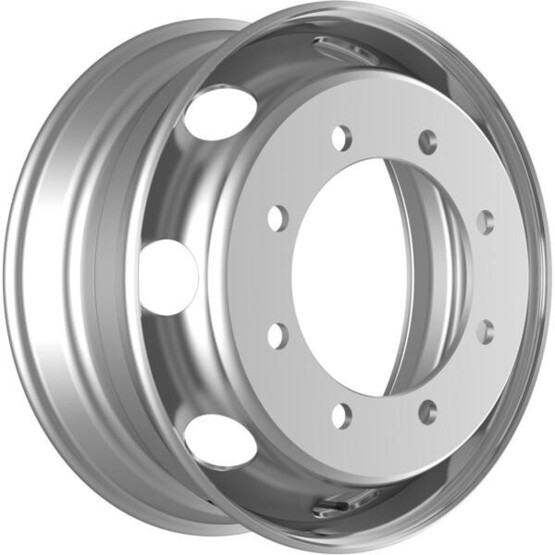 Диск грузовой Kronprinz RZB36562OE 19.5x6.75 8x275 ET134 DIA221 СЕРЕБРИСТЫЙ