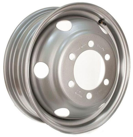 Диск грузовой Jantsa 675191 19.5x6.75 6x222.25 ET145 DIA164 СЕРЕБРИСТЫЙ