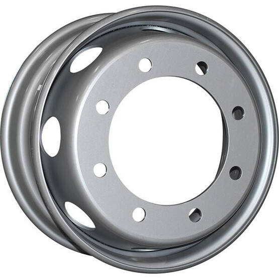 Диск грузовой Justar 8/275/221 19.5x6.75 8x275 ET145 DIA221 СЕРЕБРИСТЫЙ
