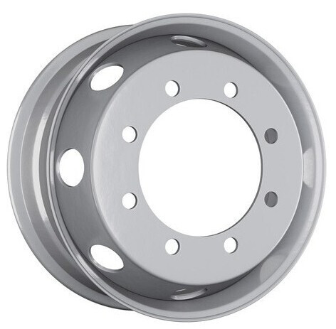 Диск грузовой SRW 8/285/221 19.5x6.75 8x285 ET147 DIA221 СЕРЕБРИСТЫЙ