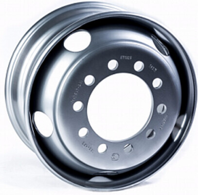 Диск грузовой Forza C-10 17.5x6.75 10x225 ET145 DIA176 СЕРЕБРИСТЫЙ