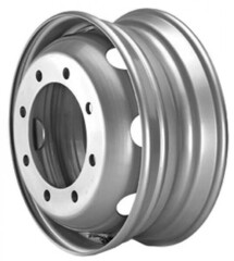 Диск грузовой Asterro M22DS36 19.5x7.5 8x275 ET140 DIA221 СЕРЕБРИСТЫЙ