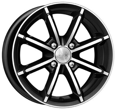 Диск K&K Sportline 14x6 4x98 ET30 DIA58.6 АЛМАЗ ЧЁРНЫЙ