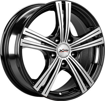 Диск X'trike X-112 16x6.5 5x114.3 ET45 DIA67.1 BK/FP