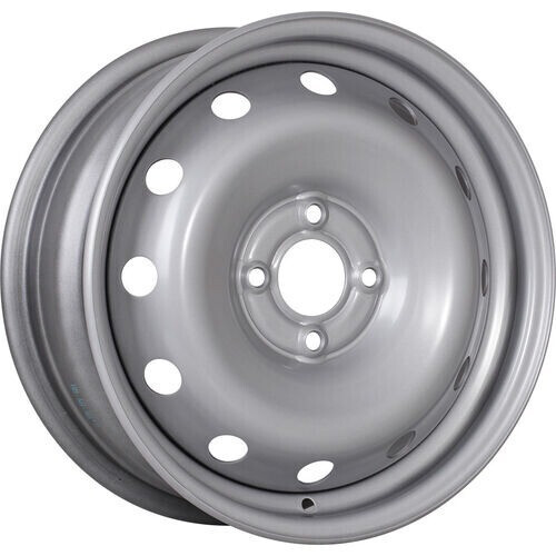 Диск Тзск Renault Logan 14x5.5 4x100 ET43 DIA60.1 СЕРЕБРО