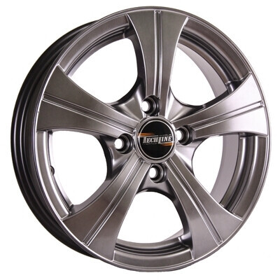 Диск Tech Line 410 14x5.5 4x100 ET43 DIA60.1 HB