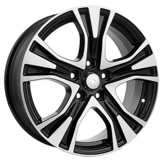 Диск K&K Кс673 17x7 5x112 ET54 DIA57.1 АЛМАЗ ЧЁРНЫЙ