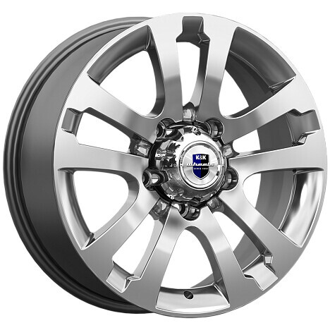 Диск K&K Сахара-Patriot Кс714 18x7 5x139.7 ET35 DIA108.6 БЛЭК ПЛАТИНУМ