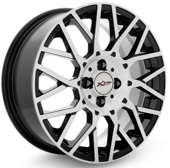 Диск X'trike X-125 16x6.5 4x98 ET35 DIA58.6 BK/FP