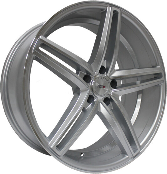 Диск Vissol V-015 20x9 5x120 ET20 DIA74.1 SILVER-POLISHED