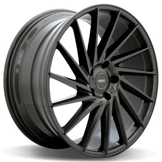 Диск Vissol V-305R 20x9 5x112 ET25 DIA66.6 GLOSS-GRAPHITE