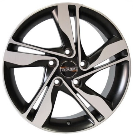 Диск Tech Line 650 16x6.5 5x114.3 ET50 DIA67.1 BDM