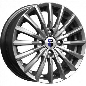 Диск K&K Акцент 17x7 4x100 ET43 DIA60.1 ДАРК ПЛАТИНУМ