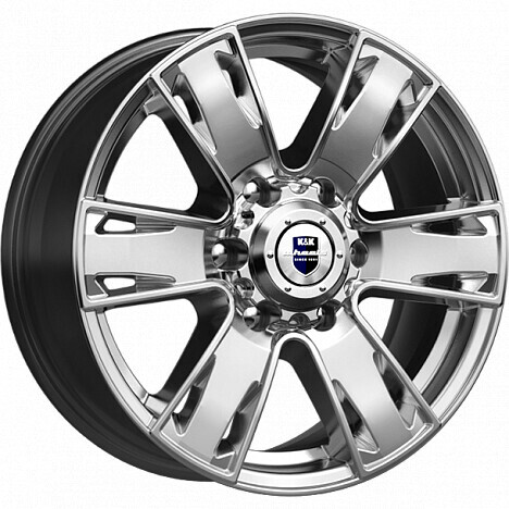 Диск K&K Севенна 17x7 6x139.7 ET33 DIA100.1 ДАРК ПЛАТИНУМ