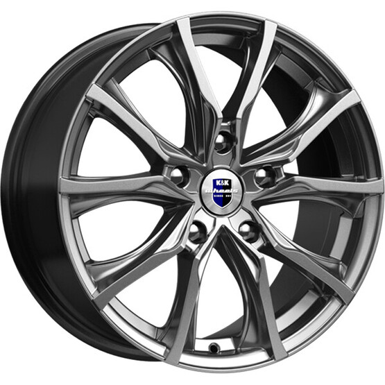 Диск K&K Твист 17x7.5 5x114.3 ET50 DIA67.1 ДАРК ПЛАТИНУМ