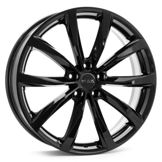 Диск Mak Wolf 17x7 5x112 ET40 DIA57.1 GLOSS BLACK