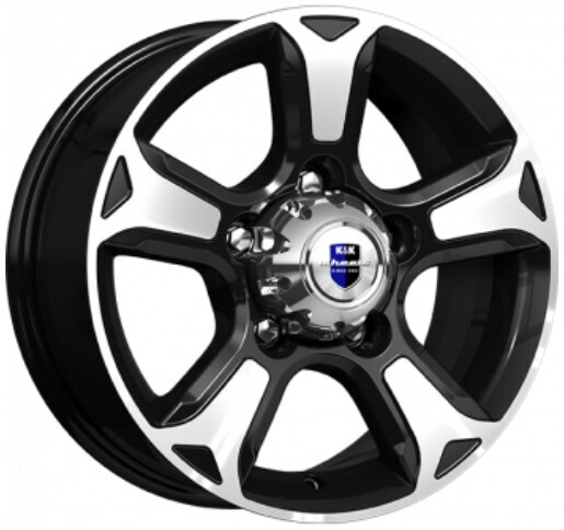 Диск K&K Атлант 16x7 5x139.7 ET35 DIA98 АЛМАЗ ЧЁРНЫЙ