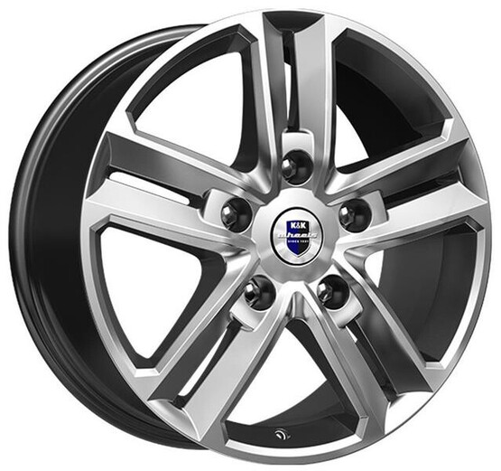Диск K&K Backfire 18x8 5x114.3 ET40 DIA67.1 ДАРК ПЛАТИНУМ