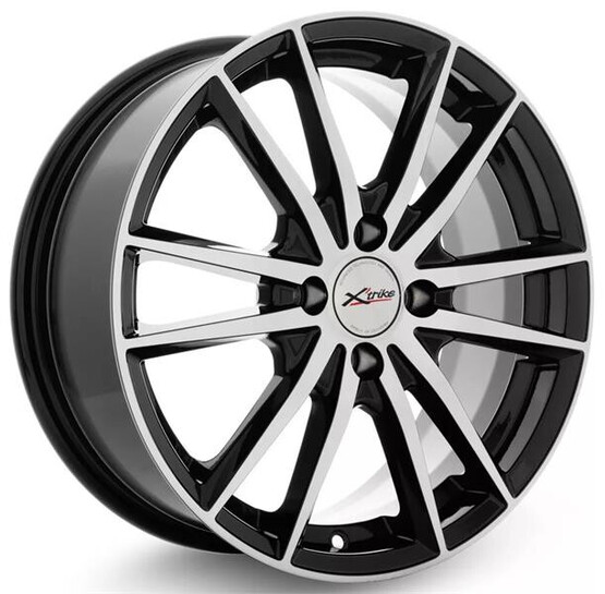 Диск X'trike X-129 16x6.5 4x114.3 ET43 DIA67.1 BK/FP