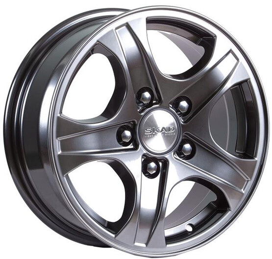 Диск Скад Калипсо 16x6.5 5x139.7 ET43 DIA98 ГРАФИТ