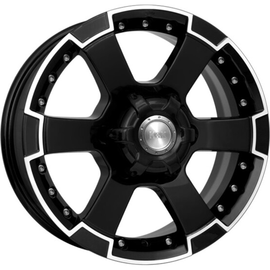 Диск K&K M56 16x7 6x139.7 ET20 DIA110.1 АЛМАЗ ЧЁРНЫЙ
