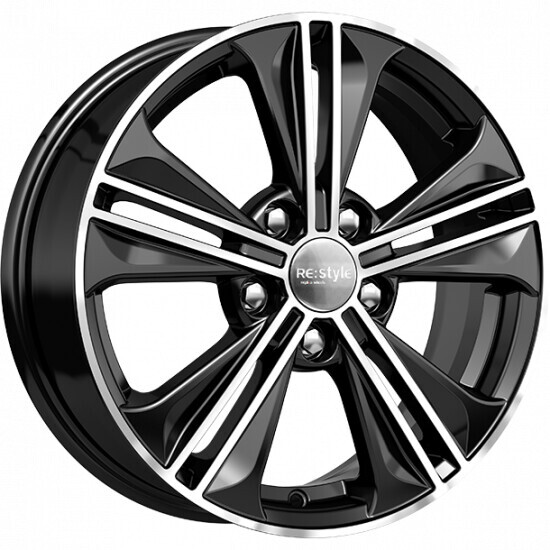 Диск K&K Кс778 16x6 5x114.3 ET43 DIA67.1 АЛМАЗ ЧЁРНЫЙ