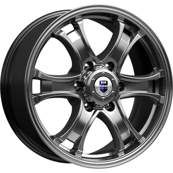 Диск K&K Балеар 18x7.5 6x139.7 ET33 DIA100.1 ДАРК ПЛАТИНУМ
