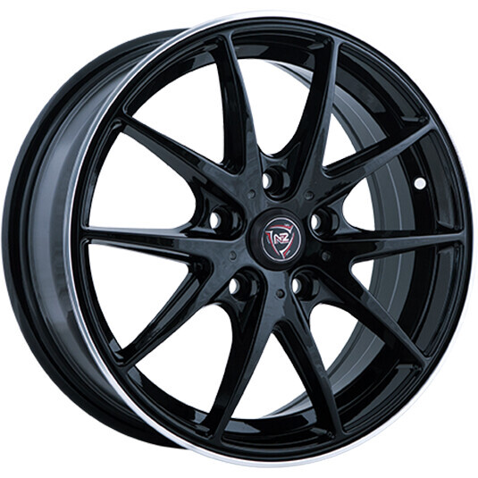 Диск Nz F-34 16x6.5 4x100 ET49 DIA54.1 BKPL