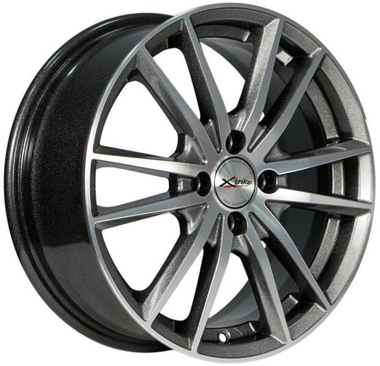 Диск X'trike X-129 16x6.5 4x100 ET48 DIA54.1 HSB/FP