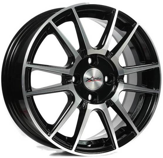 Диск X'trike X-127 15x6 4x114.3 ET40 DIA66.1 BK/FP