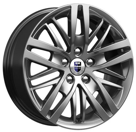 Диск K&K Fencer (Кс730) 16x7 5x114.3 ET40 DIA67.1 ДАРК ПЛАТИНУМ