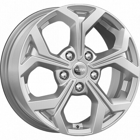 Диск K&K Кс878 16x6.5 5x114.3 ET45 DIA67.1 СИЛЬВЕР