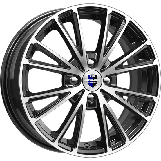 Диск K&K Меандр-Оригинал 15x6 4x100 ET35 DIA67.1 АЛМАЗ ЧЁРНЫЙ