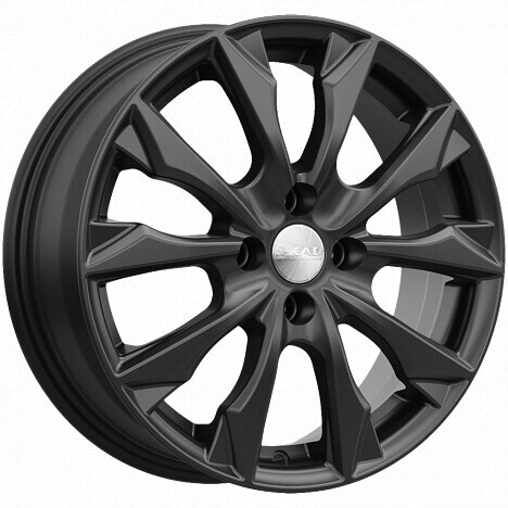 Диск Скад Нагоя 16x6 4x100 ET41 DIA60.1 ЧЁРНЫЙ БАРХАТ