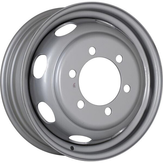 Диск Тзск 3302 (Усиленный, 1200 Кг) 16x5.5 6x170 ET106 DIA130.1 СЕРЕБРО
