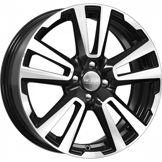 Диск K&K Кс874 17x6.5 4x100 ET41 DIA60.1 АЛМАЗ ЧЁРНЫЙ