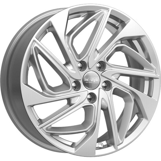 Диск K&K Кс883 18x7 5x114.3 ET35 DIA60.1 СИЛЬВЕР