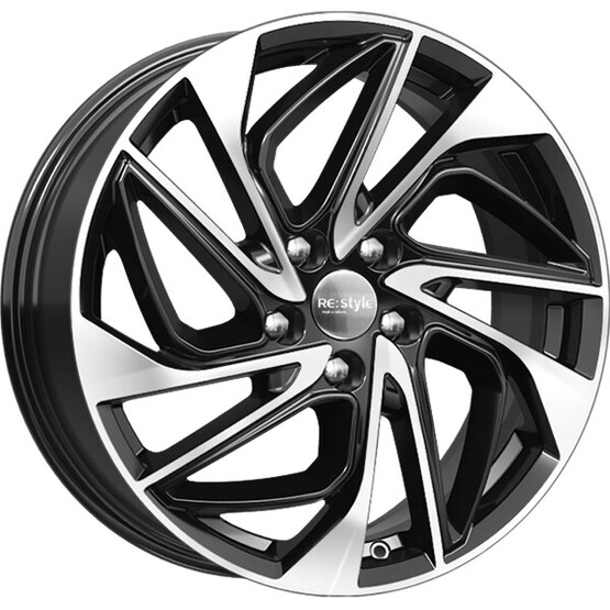 Диск K&K Кс883 18x7 5x114.3 ET45 DIA66.1 АЛМАЗ ЧЁРНЫЙ