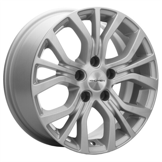 Диск Khomen 1608 16x6.5 5x110 ET40 DIA67.1 F-SILVER