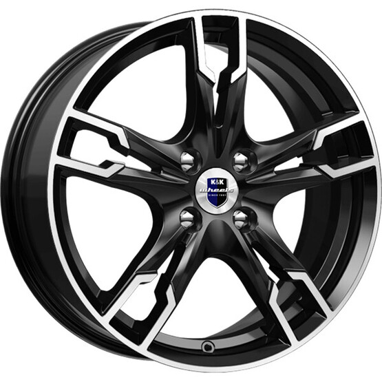 Диск K&K Солар 17x7 5x114.3 ET45 DIA67.1 АЛМАЗ ЧЁРНЫЙ