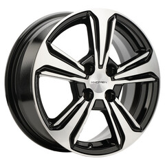 Диск Khomen 1502 15x6 4x100 ET48 DIA54.1 BLACK-FP