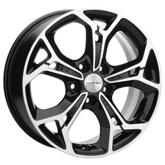 Диск Khomen 1702 17x7 5x114.3 ET48.5 DIA67.1 BLACK-FP