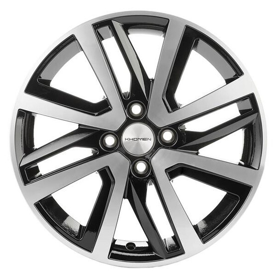 Диск Khomen 1609 16x6 4x100 ET41 DIA60.1 BLACK-FP