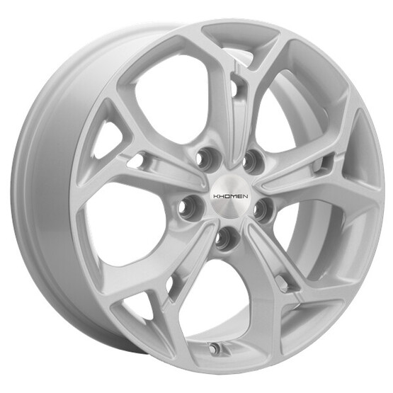Диск Khomen 1702 17x7 5x114.3 ET37 DIA66.6 F-SILVER