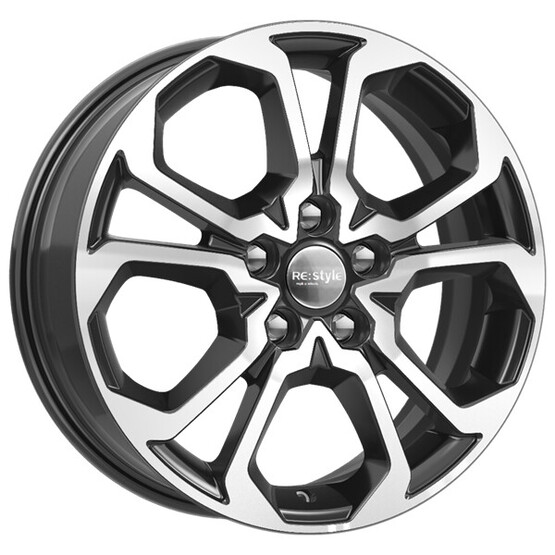 Диск K&K Кс892 17x6.5 5x114.3 ET50 DIA66.1 АЛМАЗ ЧЁРНЫЙ